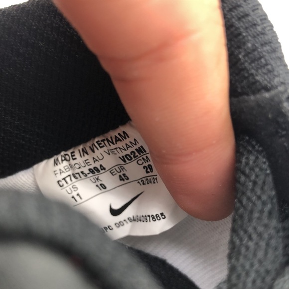 New Mens Nike Air Force 1 Low ID By You Sneakers CT7875 994 Size 11 black/white - Picture 6 of 6